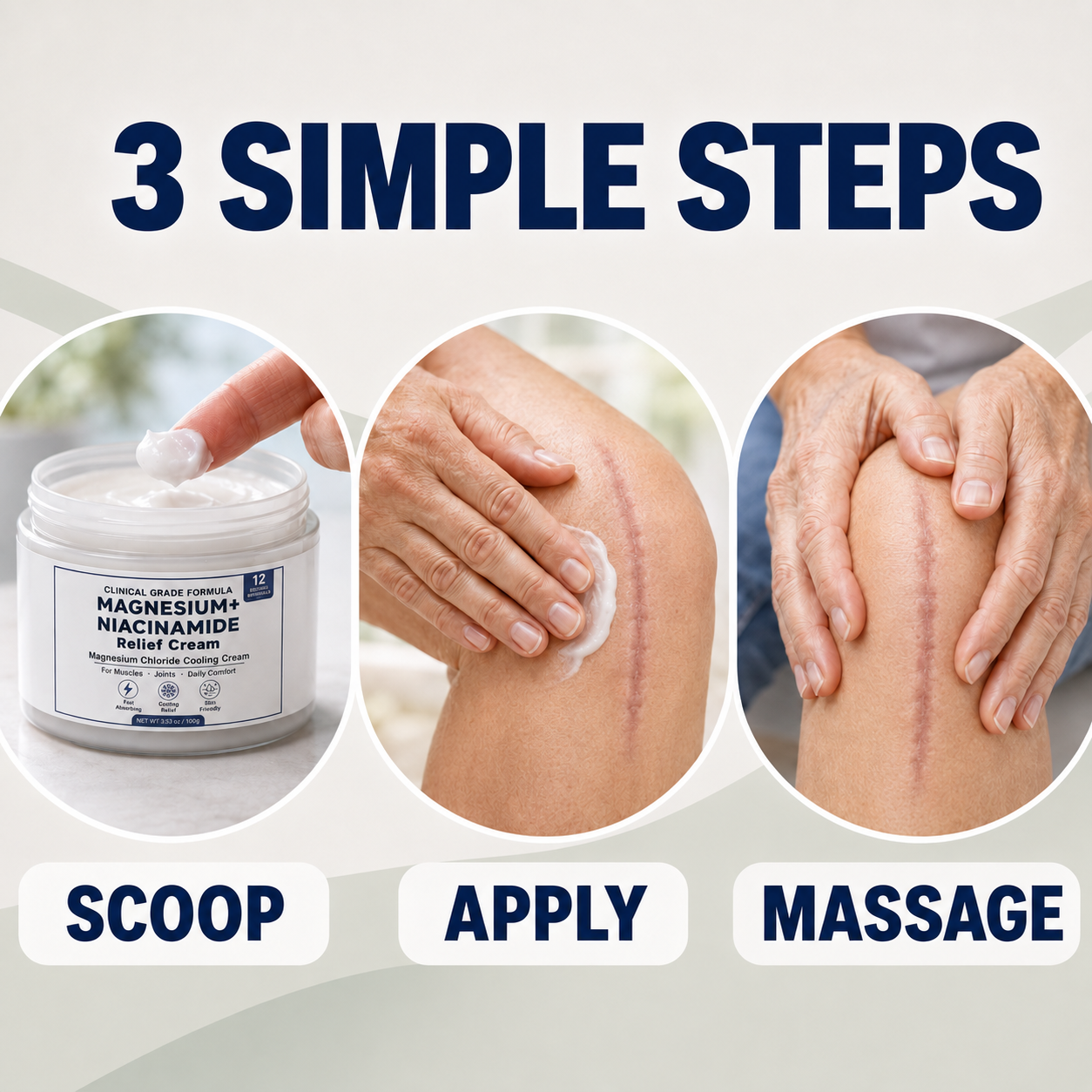 Swollen Knee Cooling Cream
